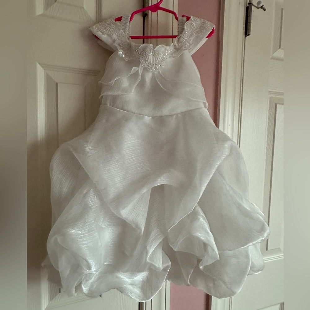 White dress for girl